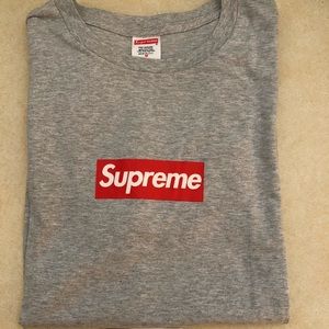 Supreme 20th anniversary box logo tee